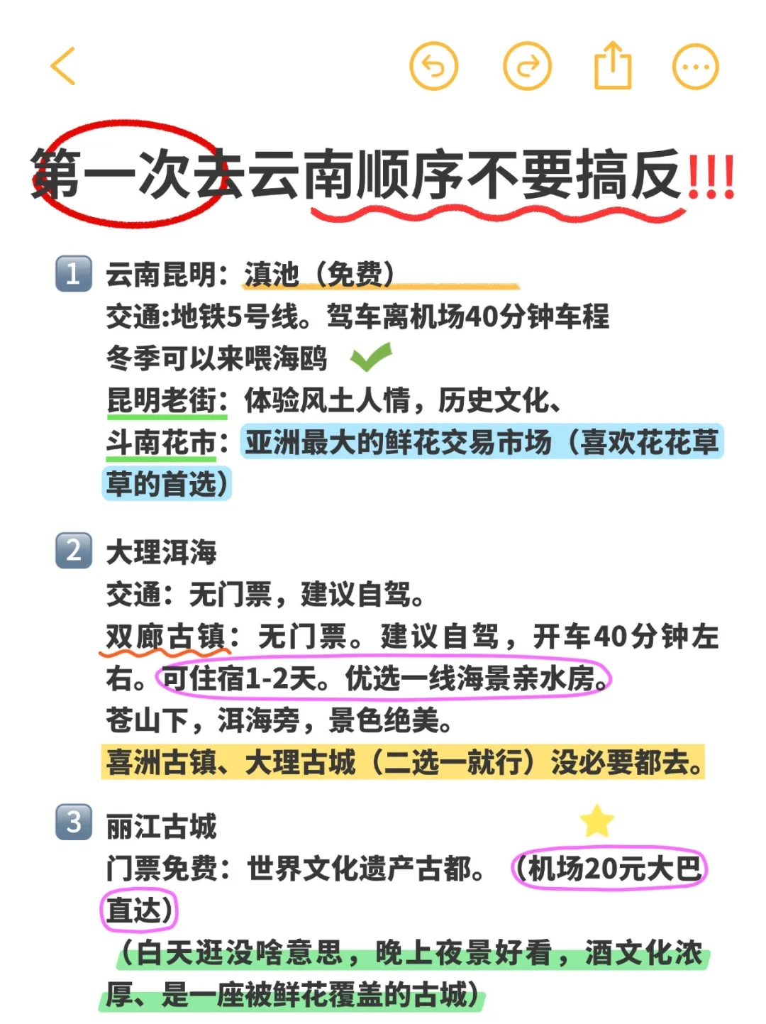 偷偷的去了一趟云南～