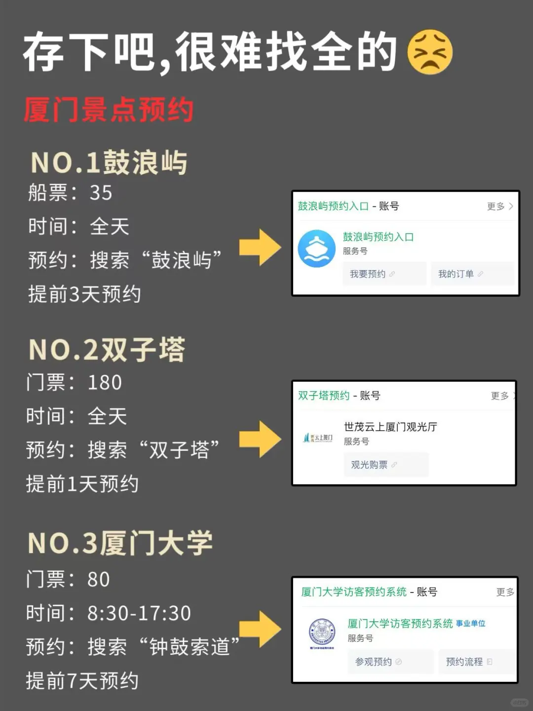 写✍️给1-2月去厦门的姐妹们，快进来听劝