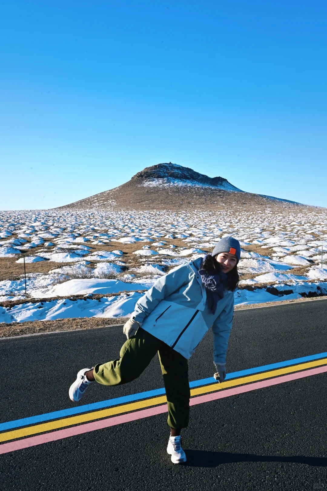 冬日必去的巨美乌兰察布火山🌋附攻略