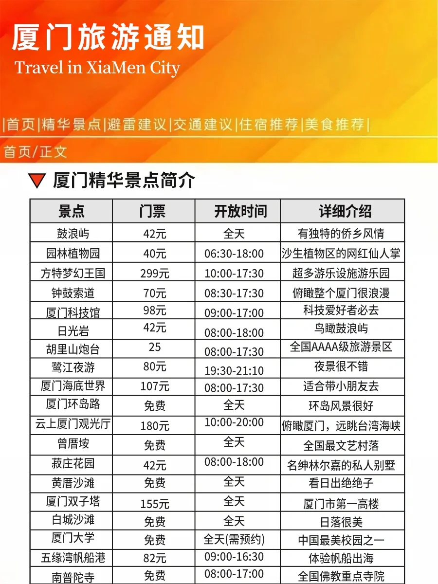 【厦门旅游通知】✈请尽快修改行程🙏