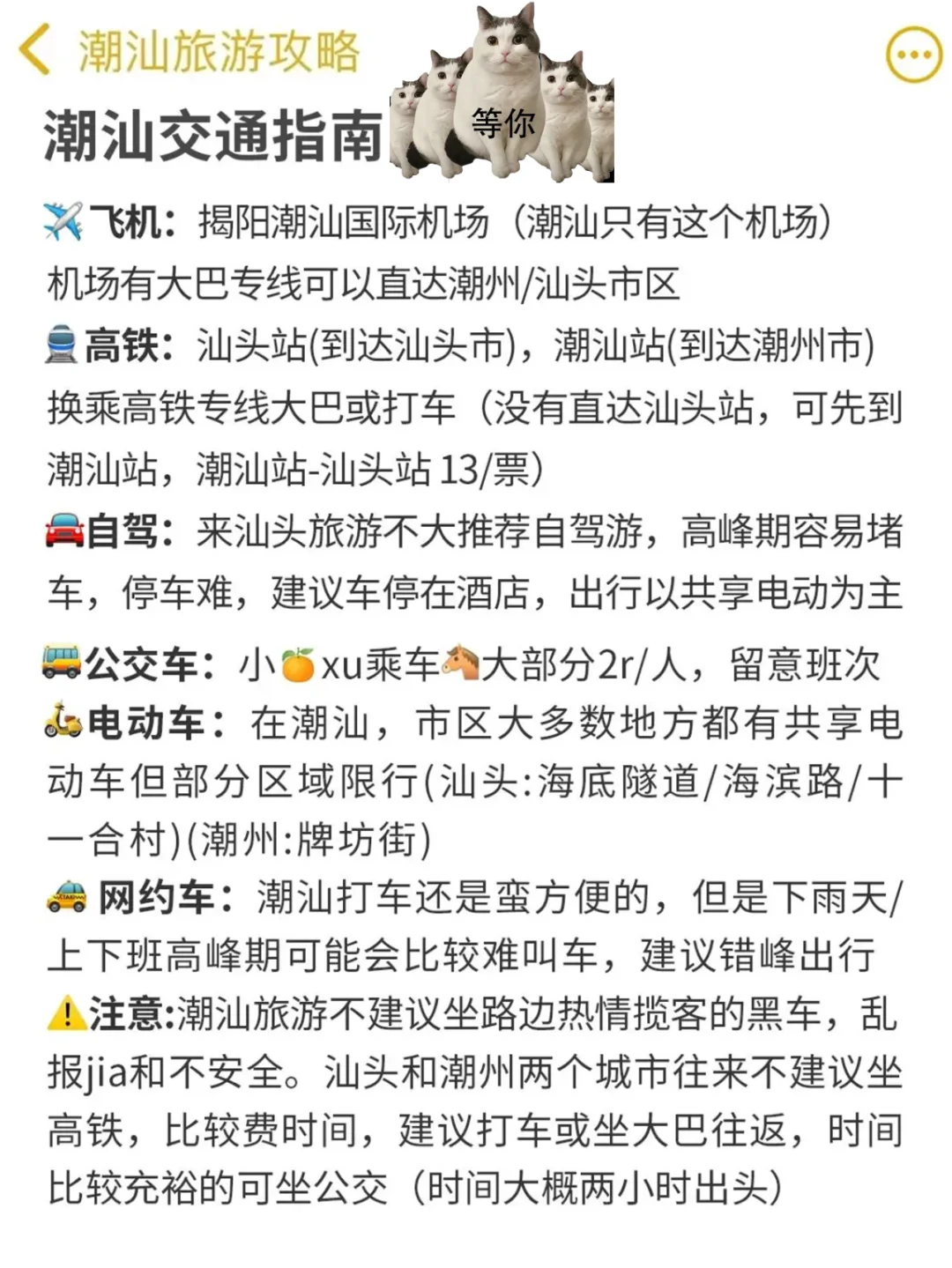 事实证明📣这个春节一定要来潮汕过‼️