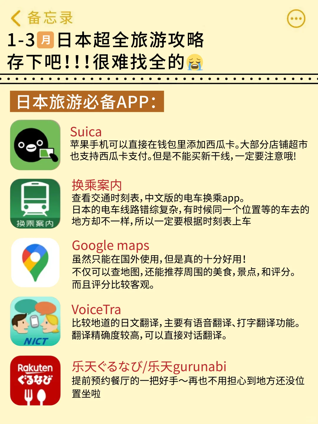 希望1-3月要去日本的宝子👪都能刷到这篇‼️