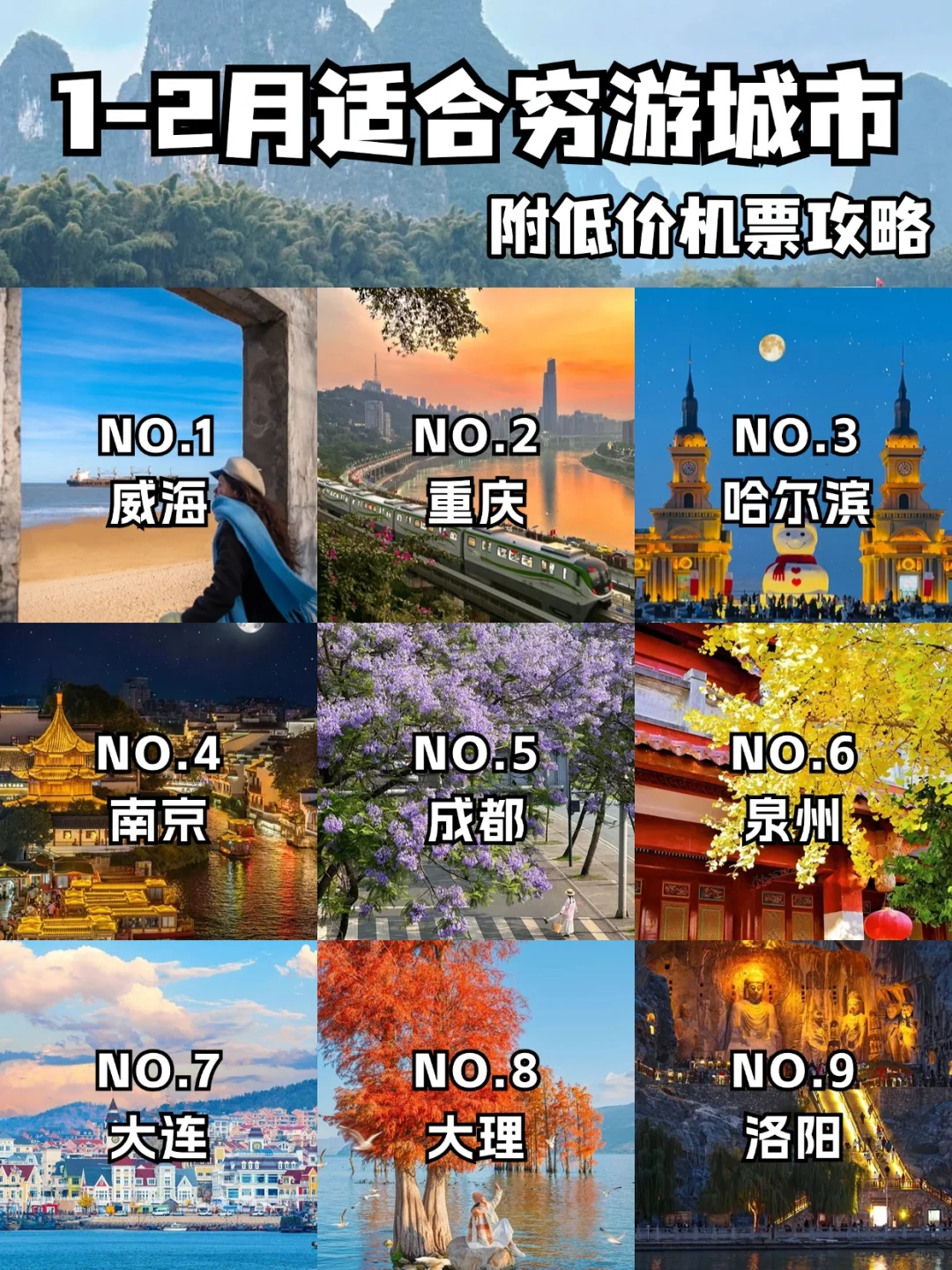 超适合穷游城市推荐💫附低价机票羊毛🥳