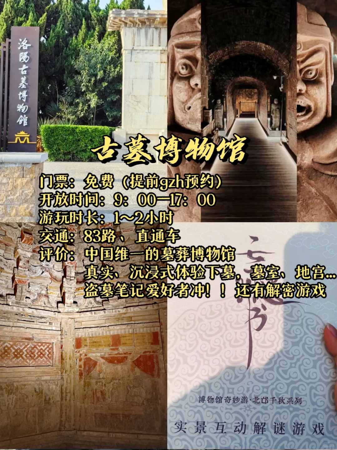 人生建议‼️洛阳这九个景点dei去 | 攻略