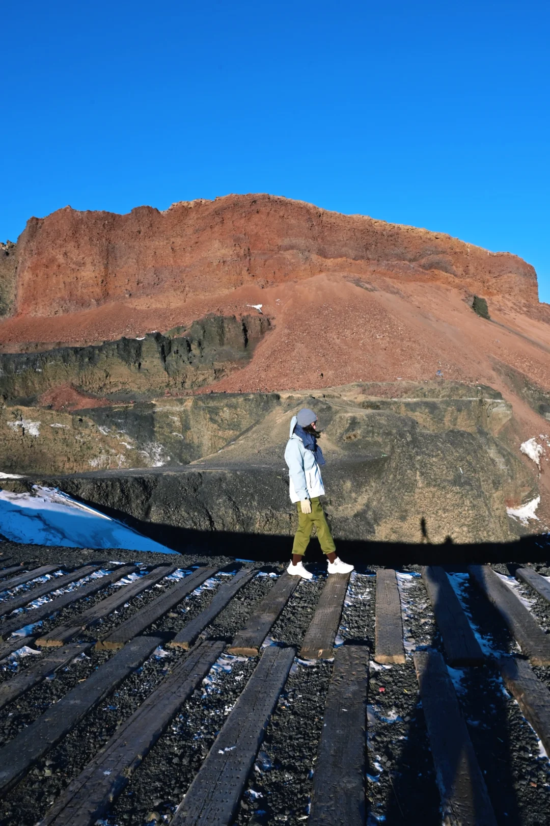 冬日必去的巨美乌兰察布火山🌋附攻略
