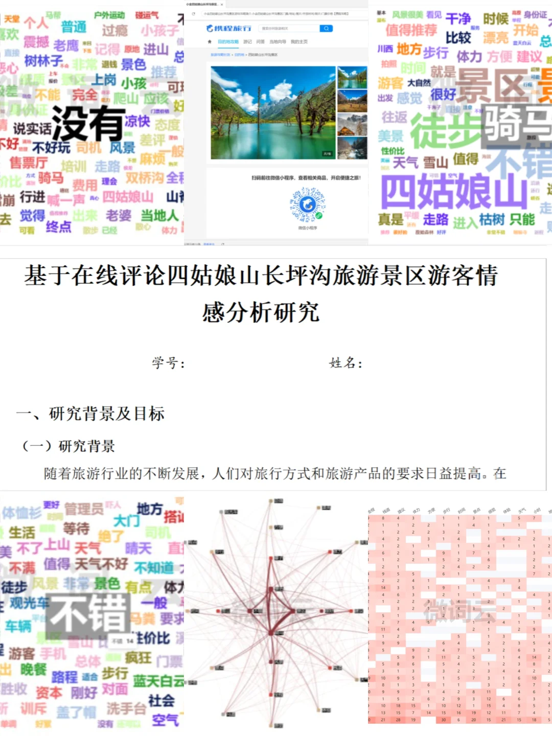 ✅基于携程旅行的旅游景点情感分析🐎