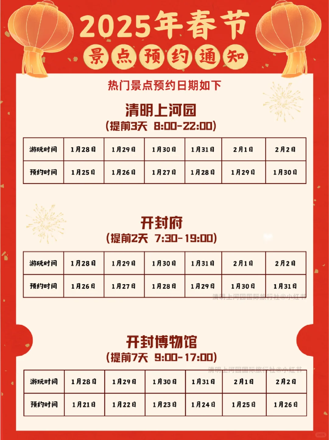 春节来河南🎆各景点预约时间一锭要看📍