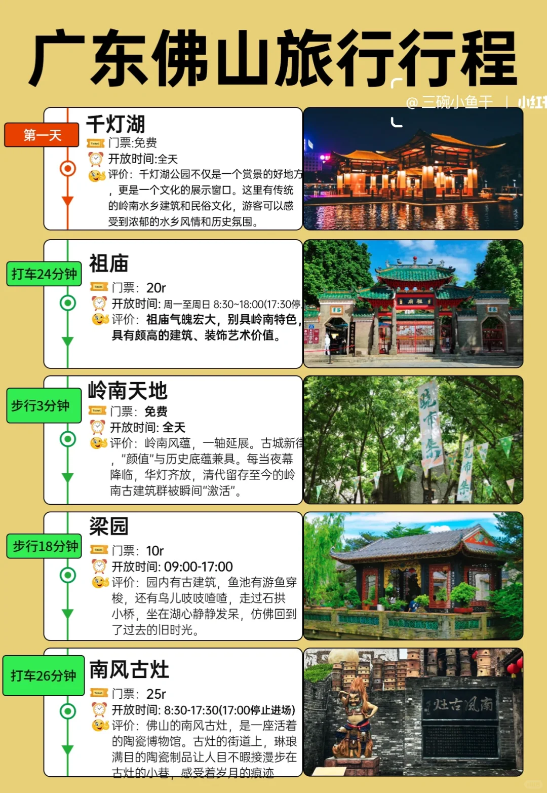 逃离广州计划✈️佛山3⃣️天2⃣️夜旅游攻略