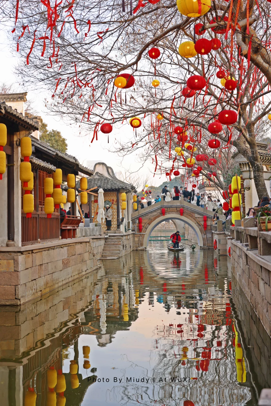 新年第一站惠山古镇｜央妈的审美太绝了‼️