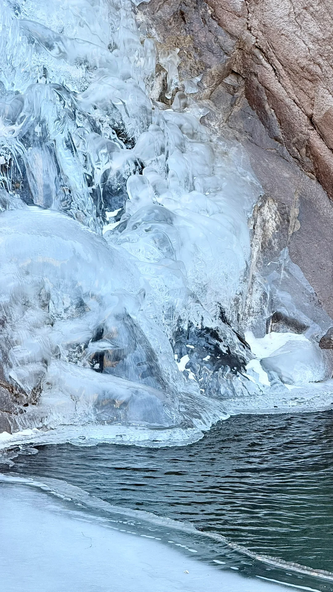 青岛｜崂山北九水之冬赏冰瀑布