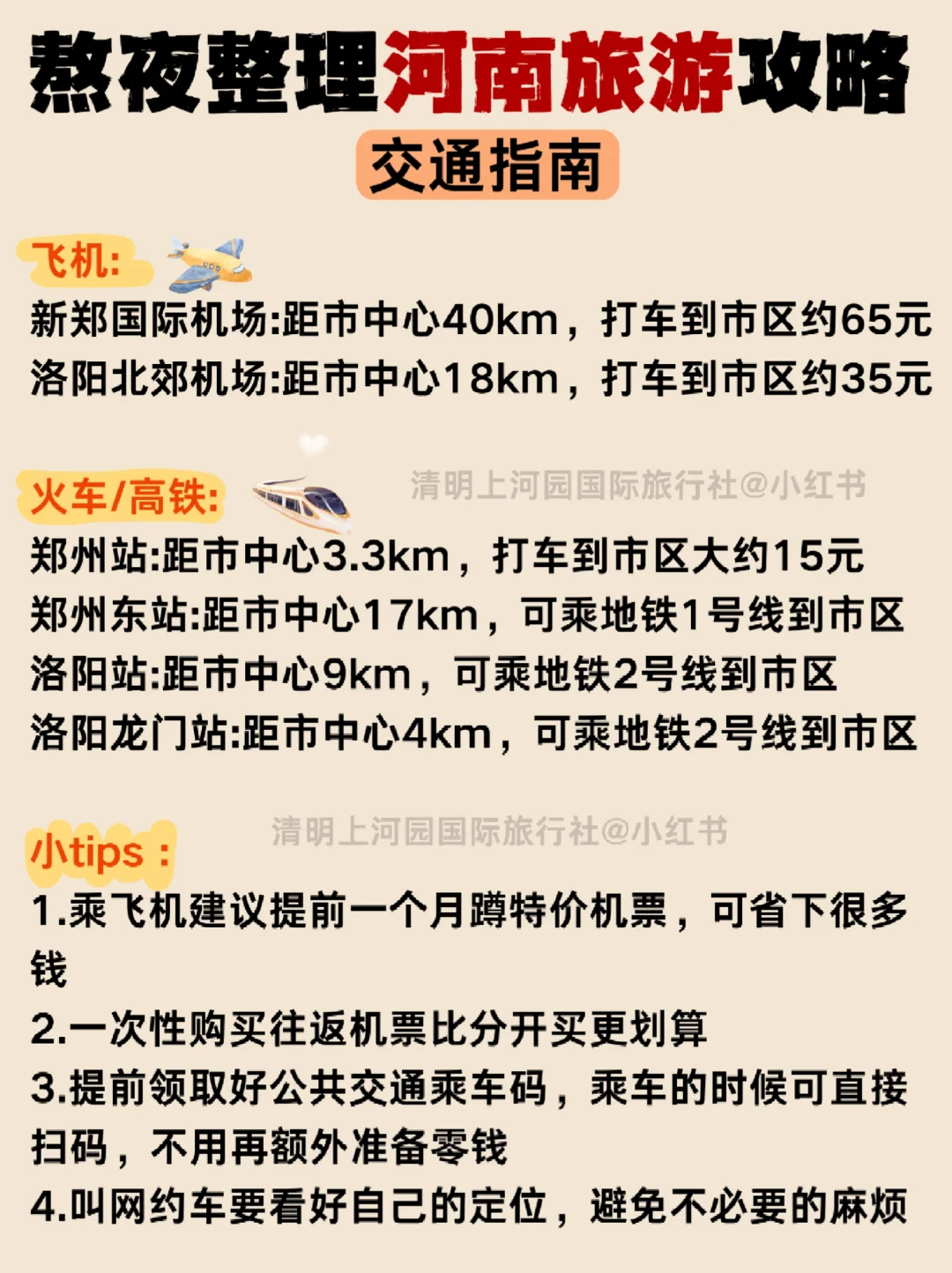 一篇秒懂河南旅游🔥超详细攻略❗❗