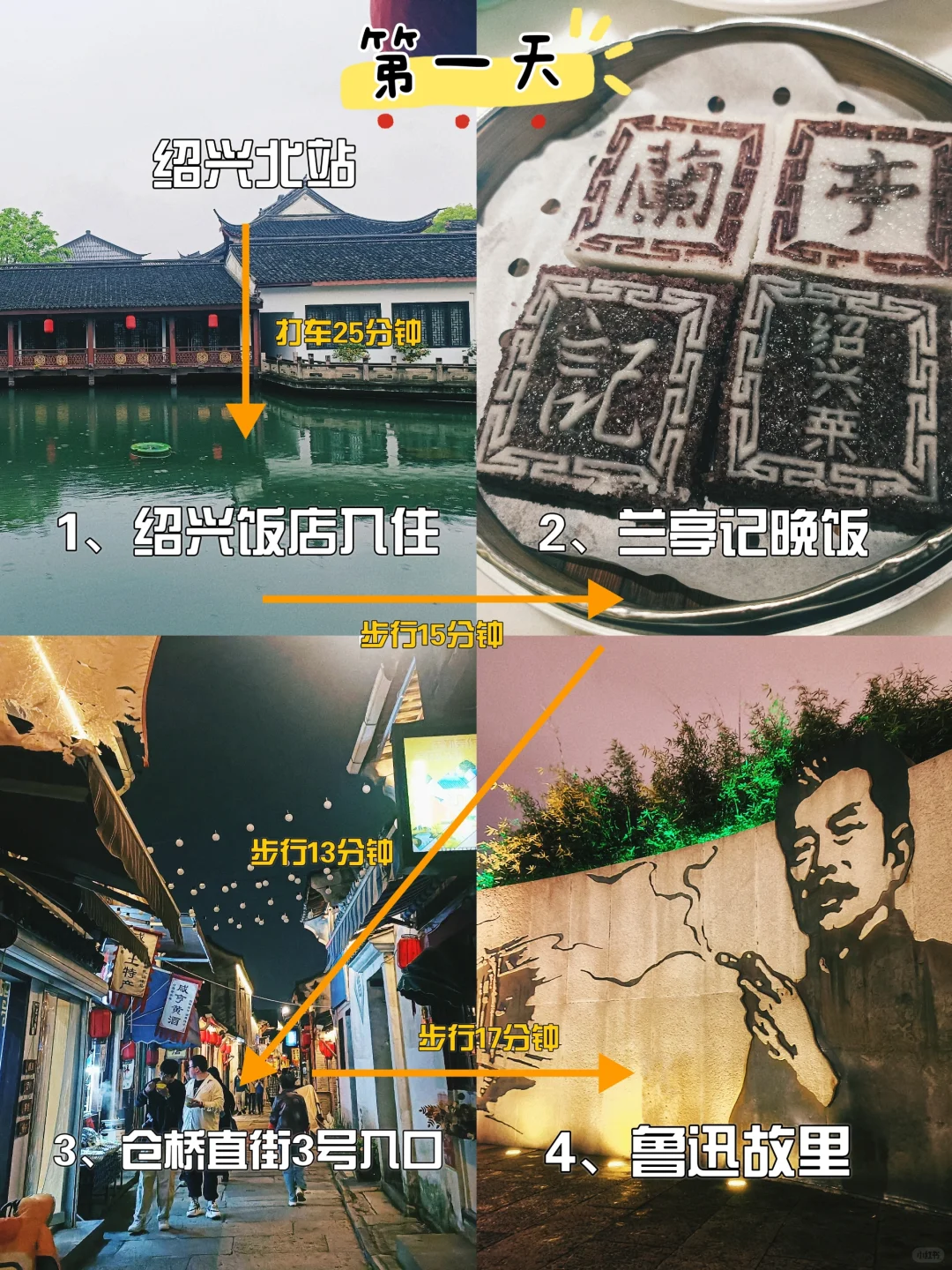 绍兴旅行🌿|景点游玩路线全攻略
