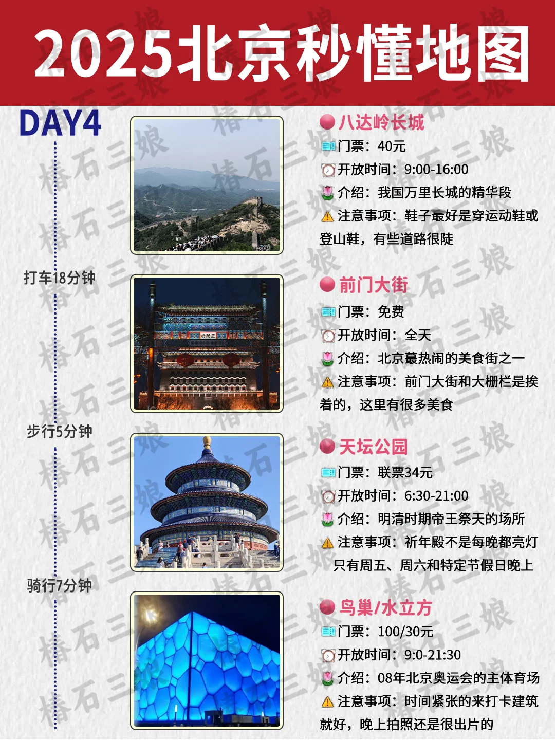 太好了😭😭终于有人把北京旅游说清楚了