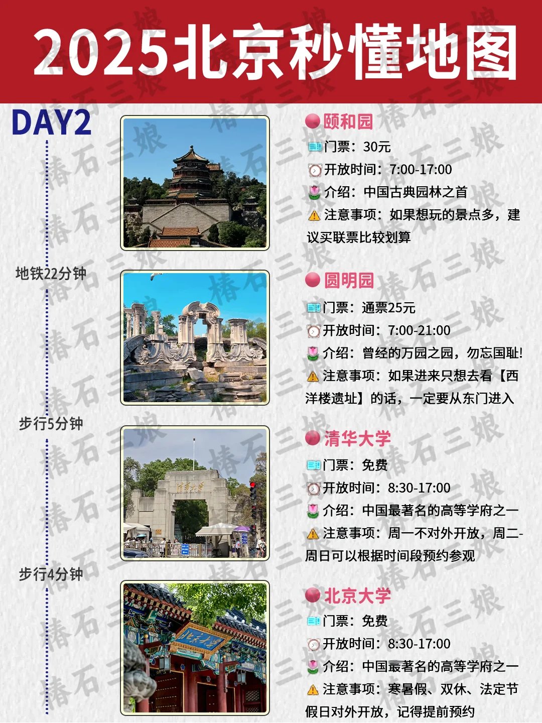 太好了😭😭终于有人把北京旅游说清楚了