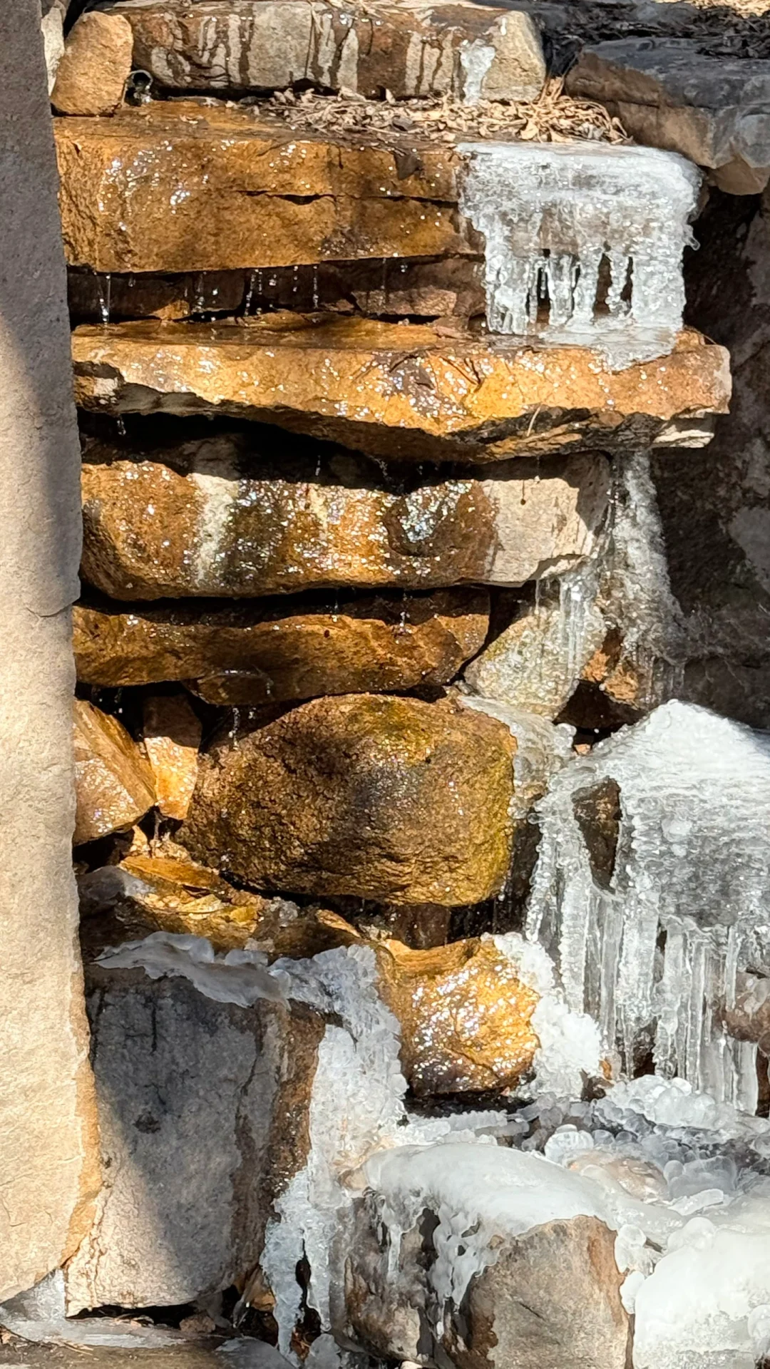 青岛｜崂山北九水之冬赏冰瀑布