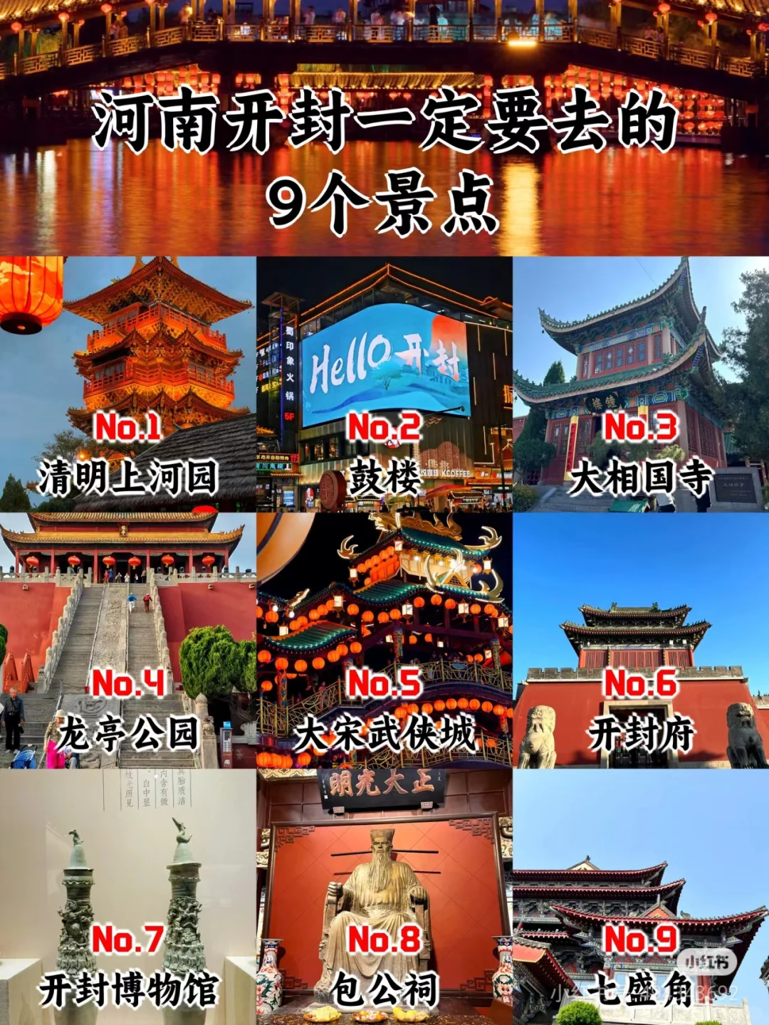 第一次来开封必打卡的几个景点！墙裂推荐！