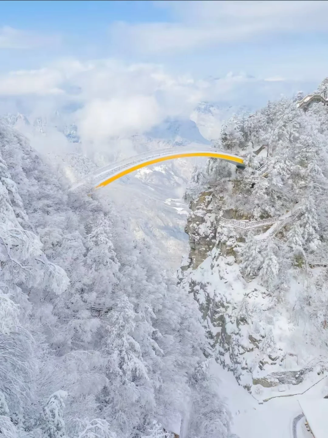 冬天的神农架真的美惨了啊