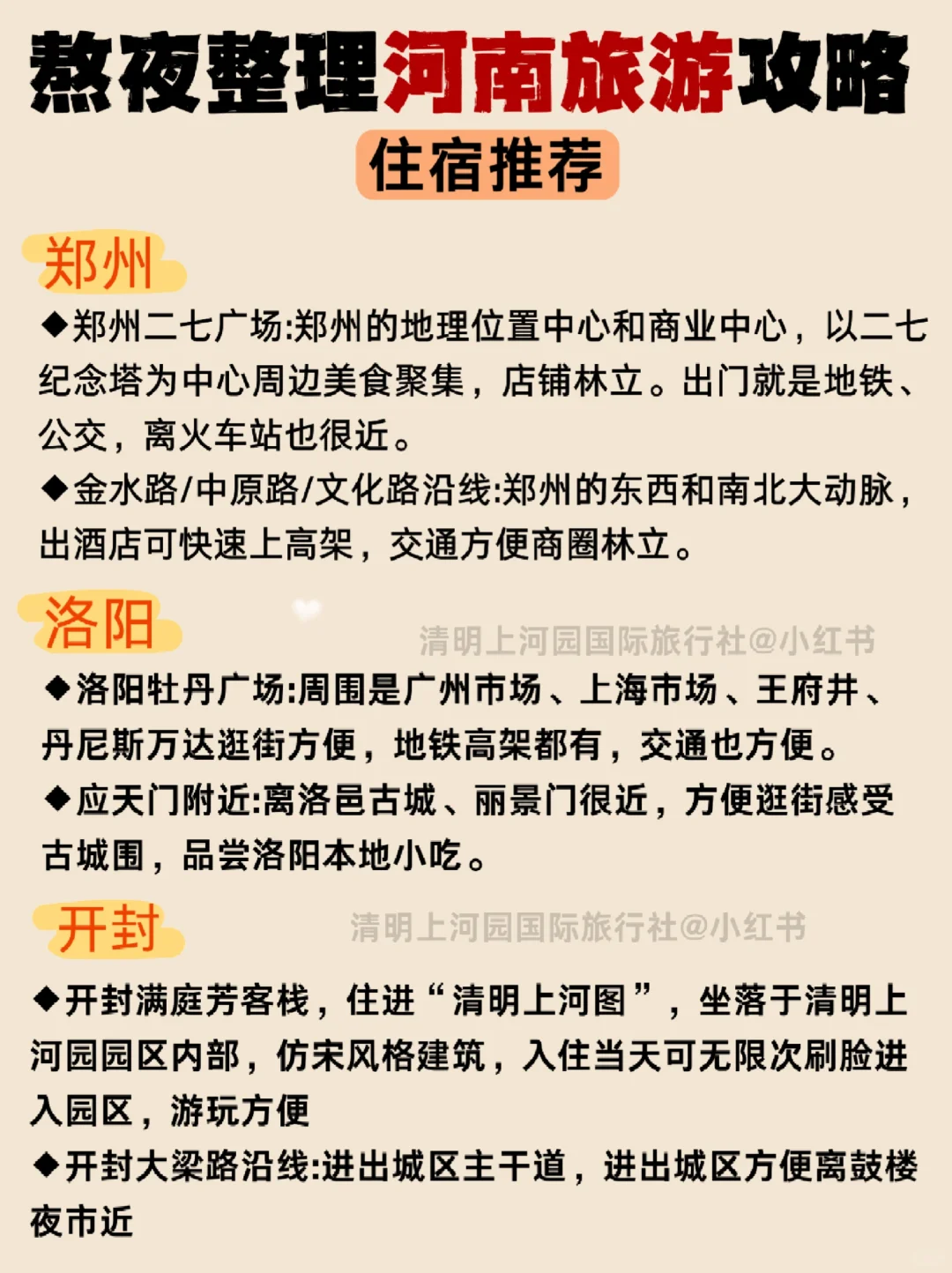 一篇秒懂河南旅游🔥超详细攻略❗❗