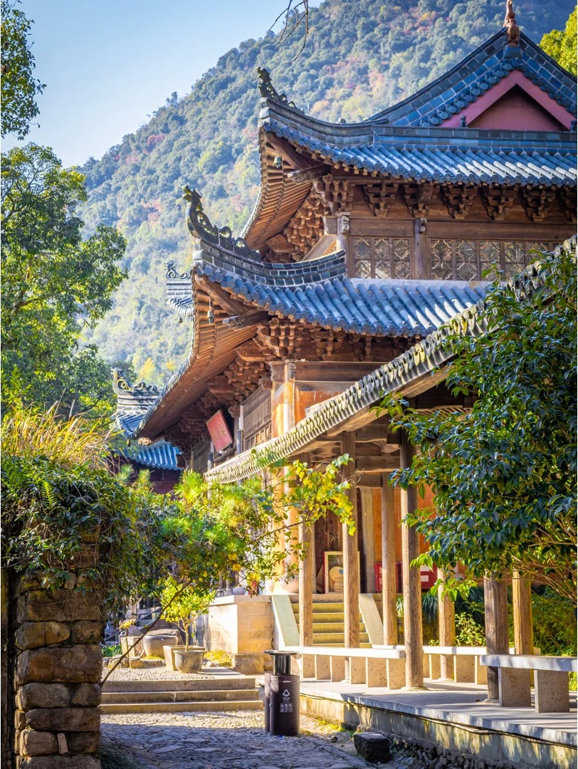 比起灵隐寺，我更爱杭州周边的天台山国清寺