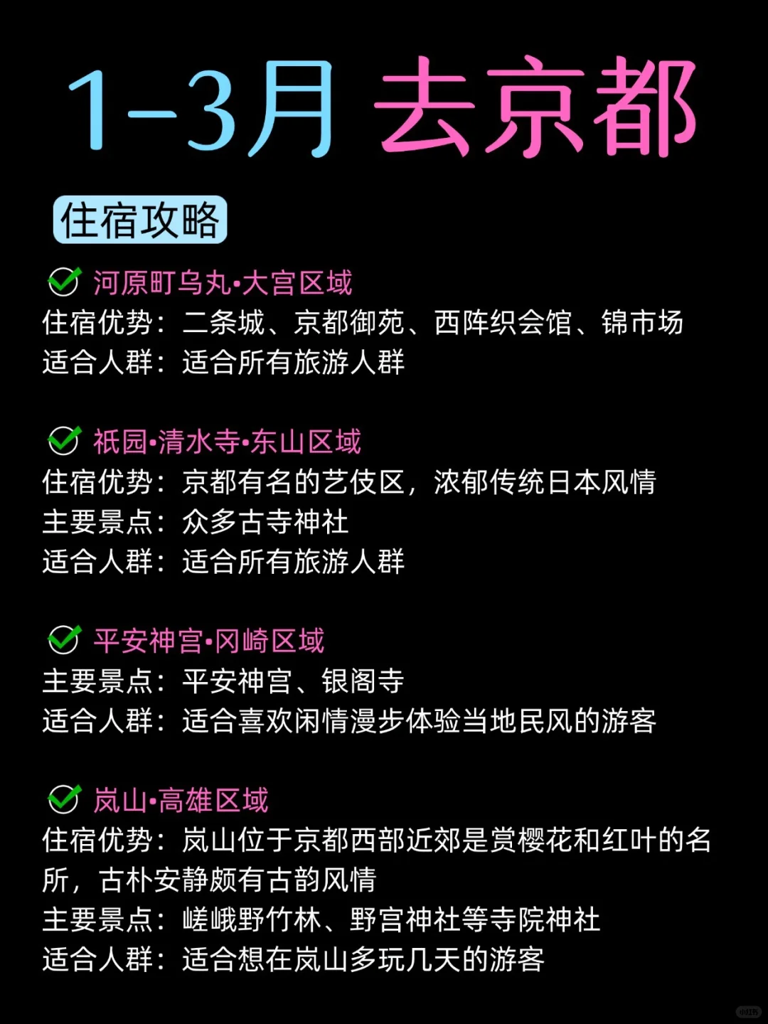 🇯🇵1-3月京都最新攻略｜这些景点一定要去❗️