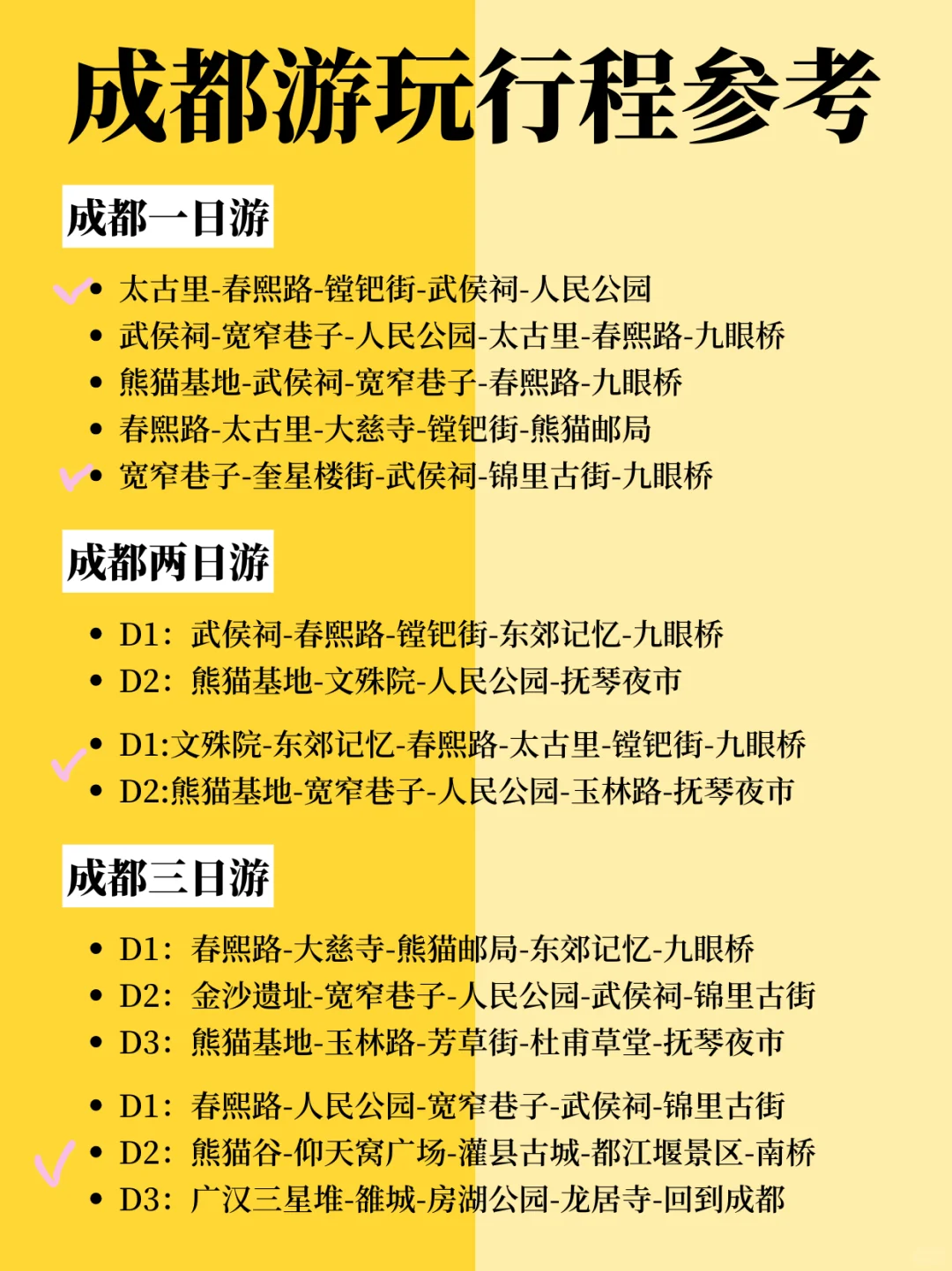 写给寒假1-2月来成都的姐妹⭕超全景点攻略