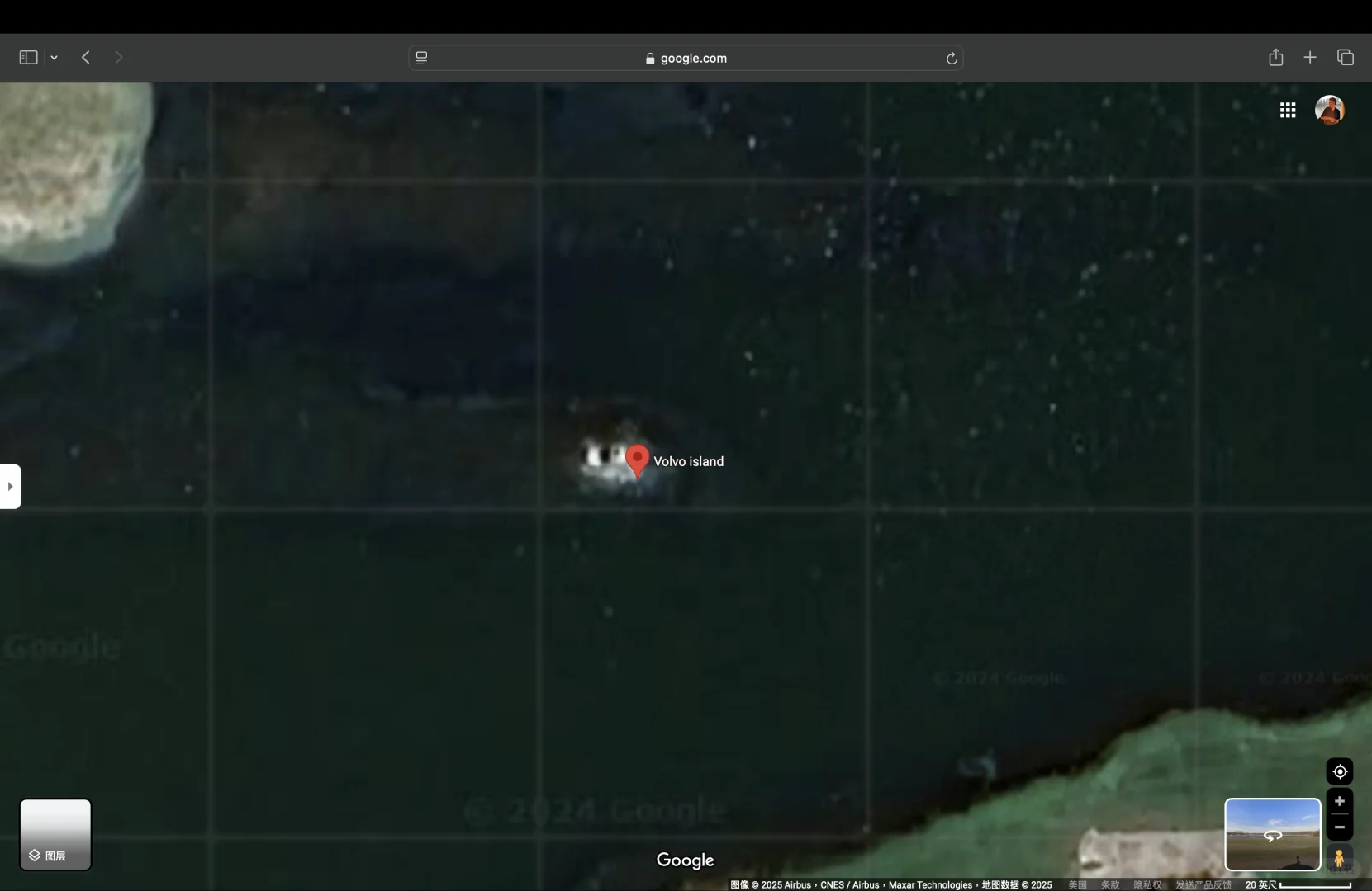 无法靠近的景点：沃尔沃岛