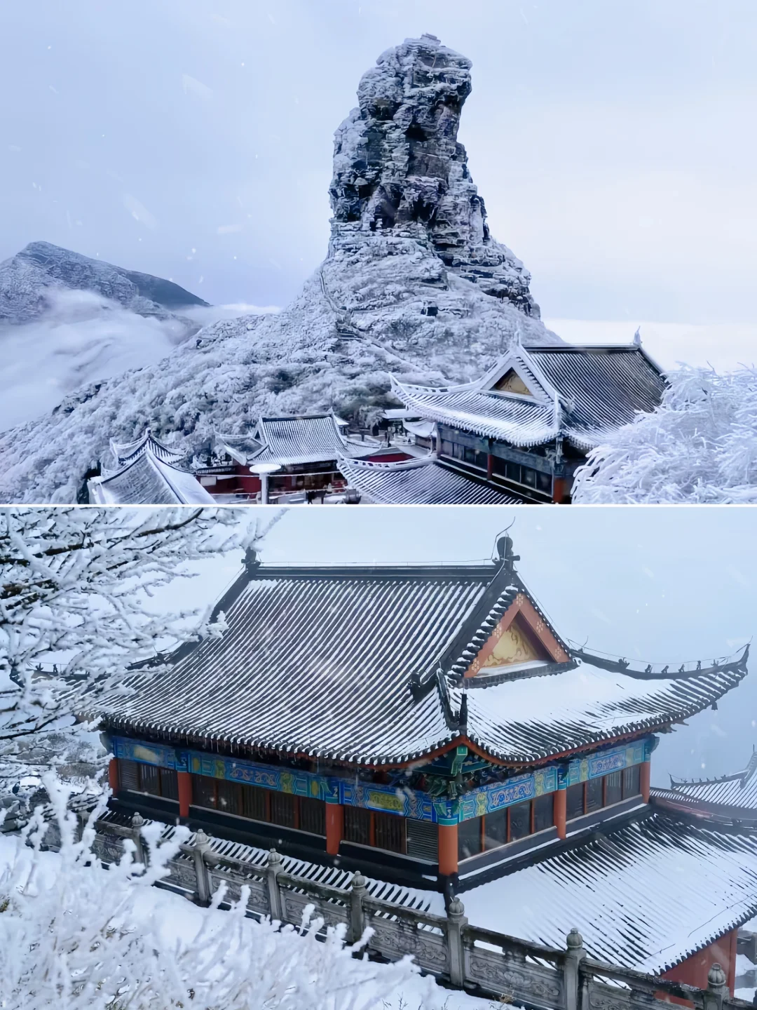 这个冬天 ❤️当然要去梵净山看看雪啦