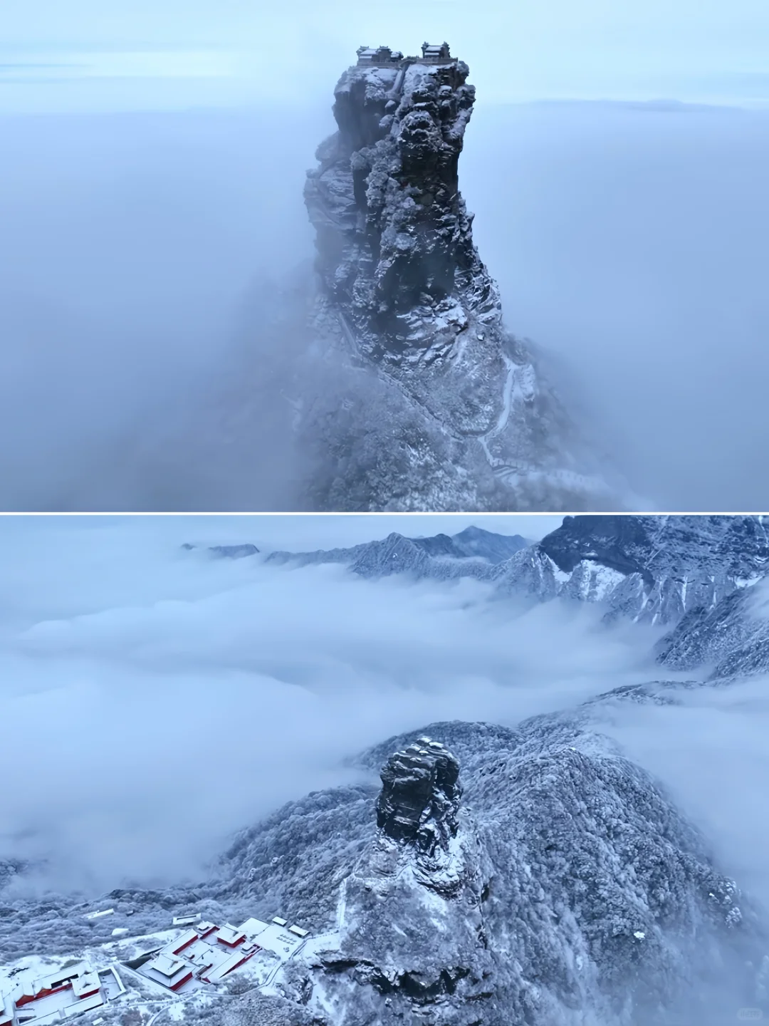 这个冬天 ❤️当然要去梵净山看看雪啦