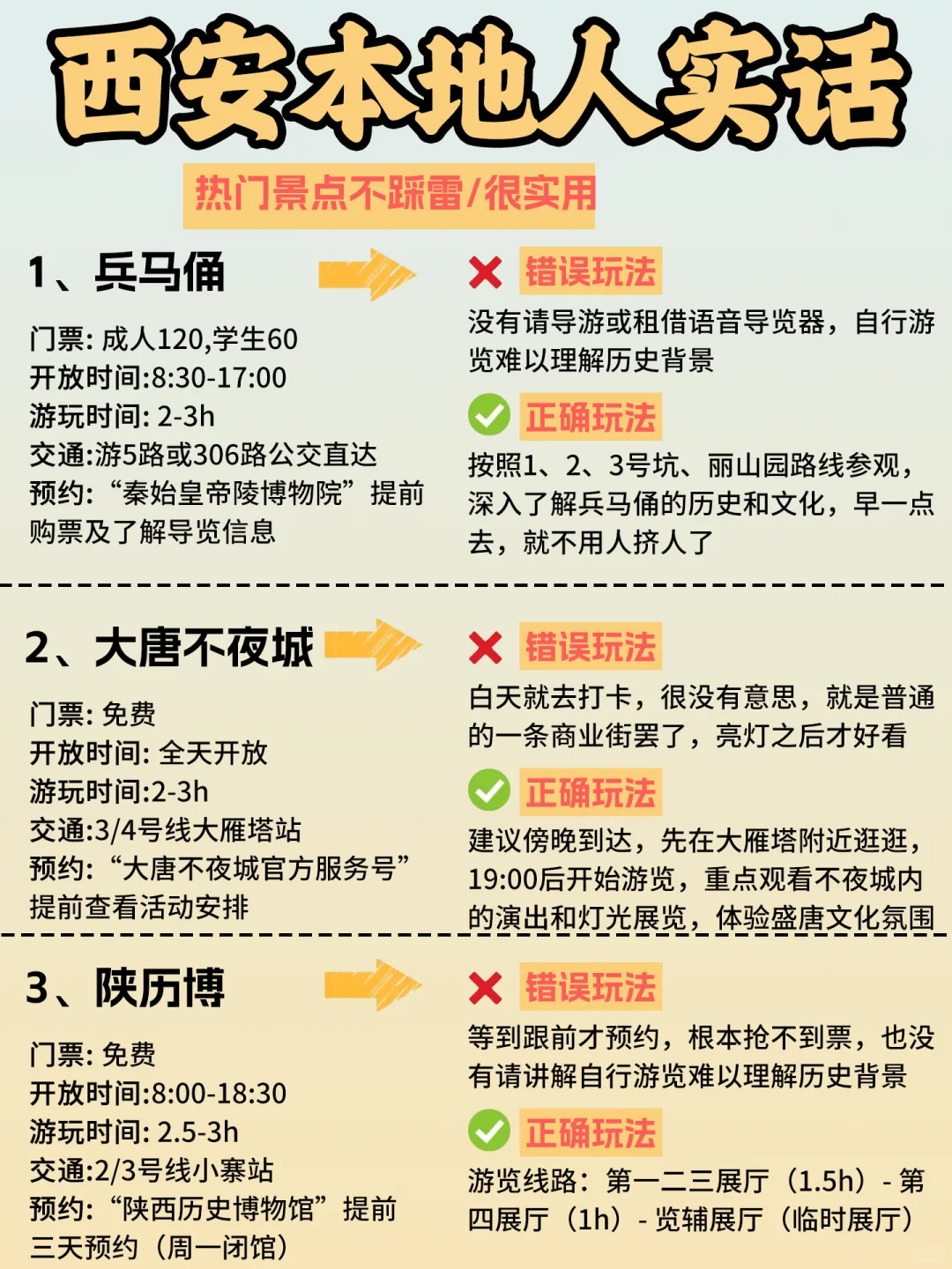 西安本地人大实话