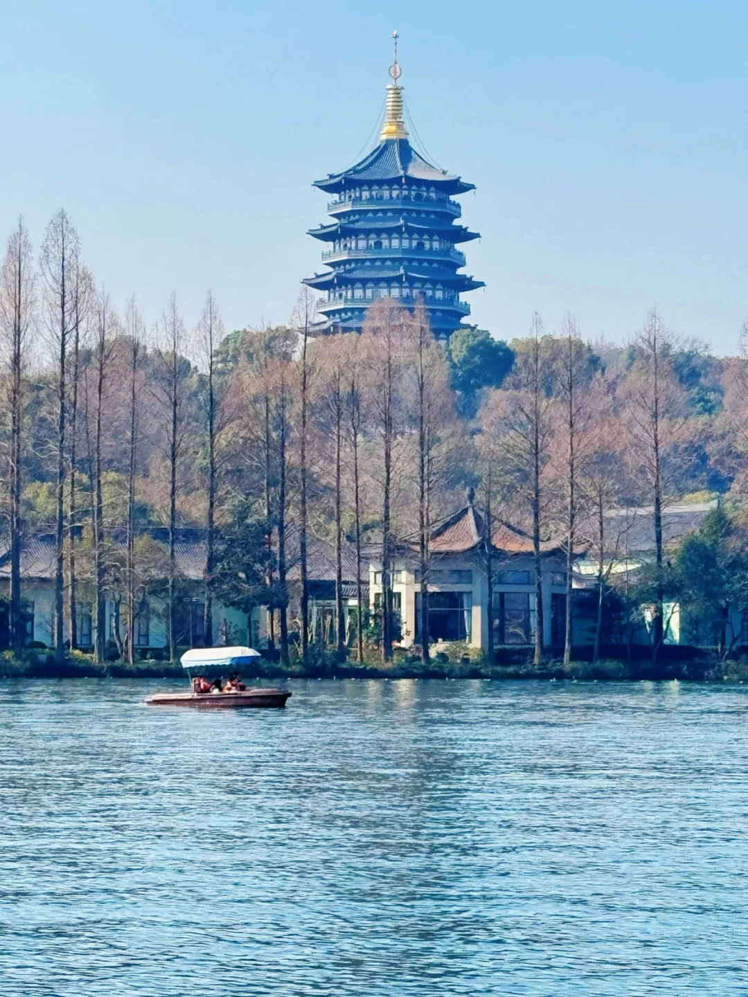 杭州遛娃|今天的西湖太美了,看一眼就……