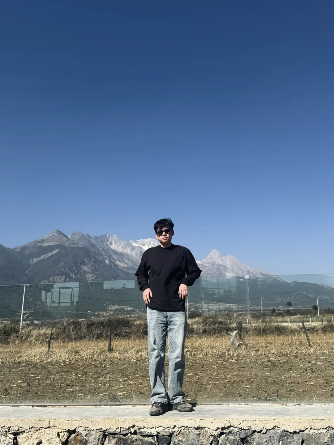 丽江必打卡 雪山下的☕️