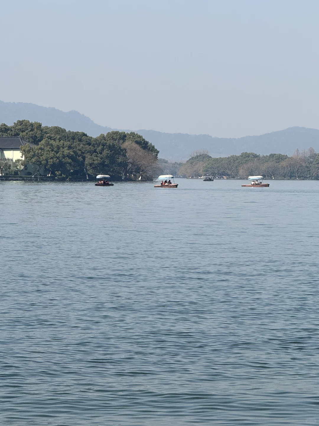 杭州遛娃|今天的西湖太美了,看一眼就……