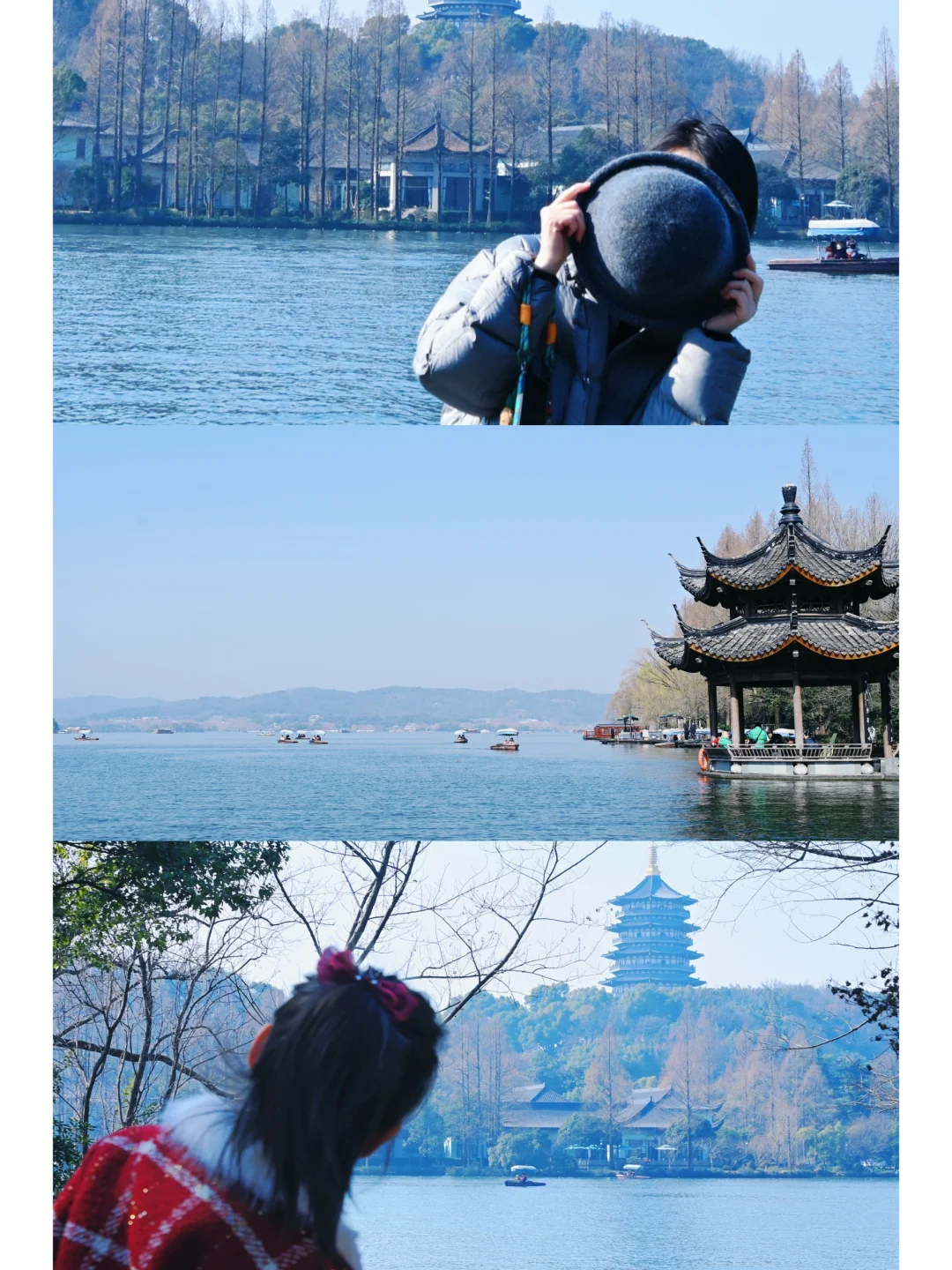 杭州遛娃|今天的西湖太美了,看一眼就……