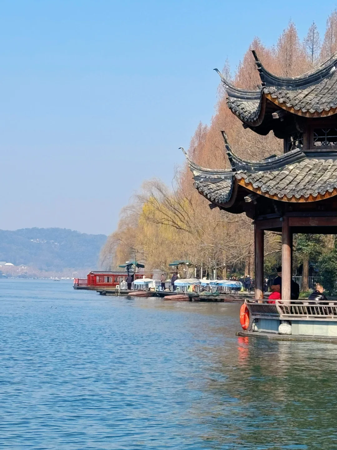 杭州遛娃|今天的西湖太美了,看一眼就……