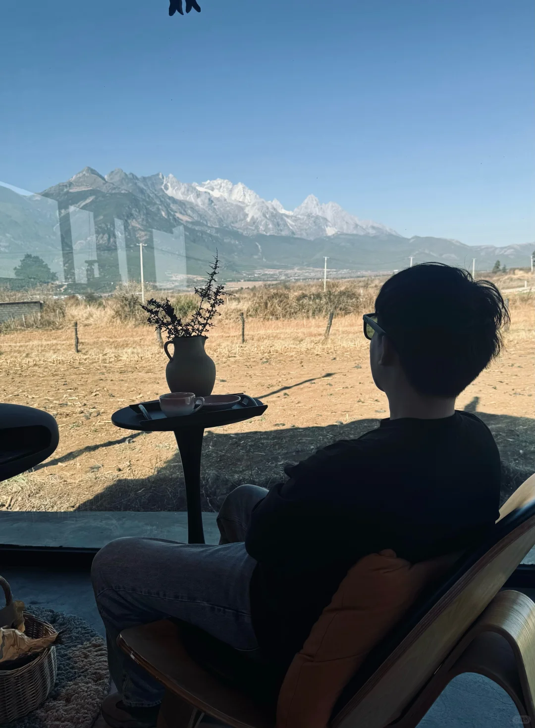 丽江必打卡 雪山下的☕️