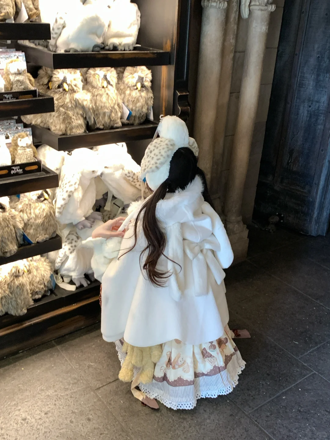 穿lolita来环球影城玩啦!!!