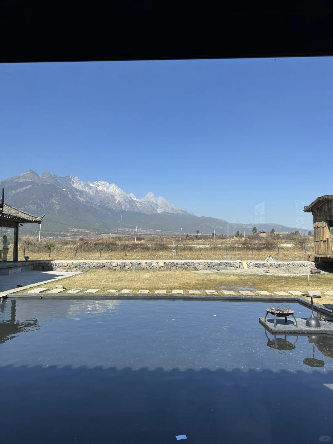 丽江必打卡 雪山下的☕️