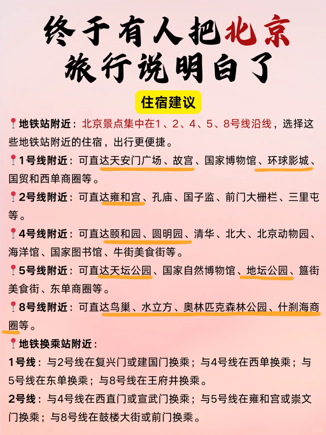 冬季北京旅游攻略｜终于有人说明白了🤩