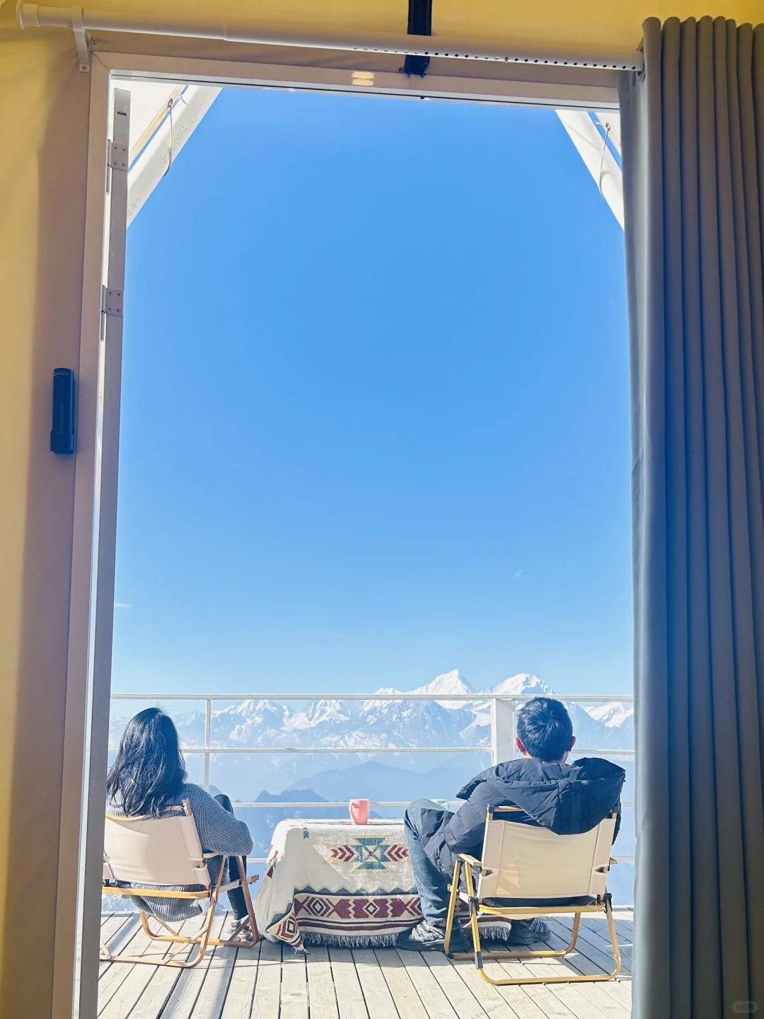 不枉此行，看雪山去了⛰️