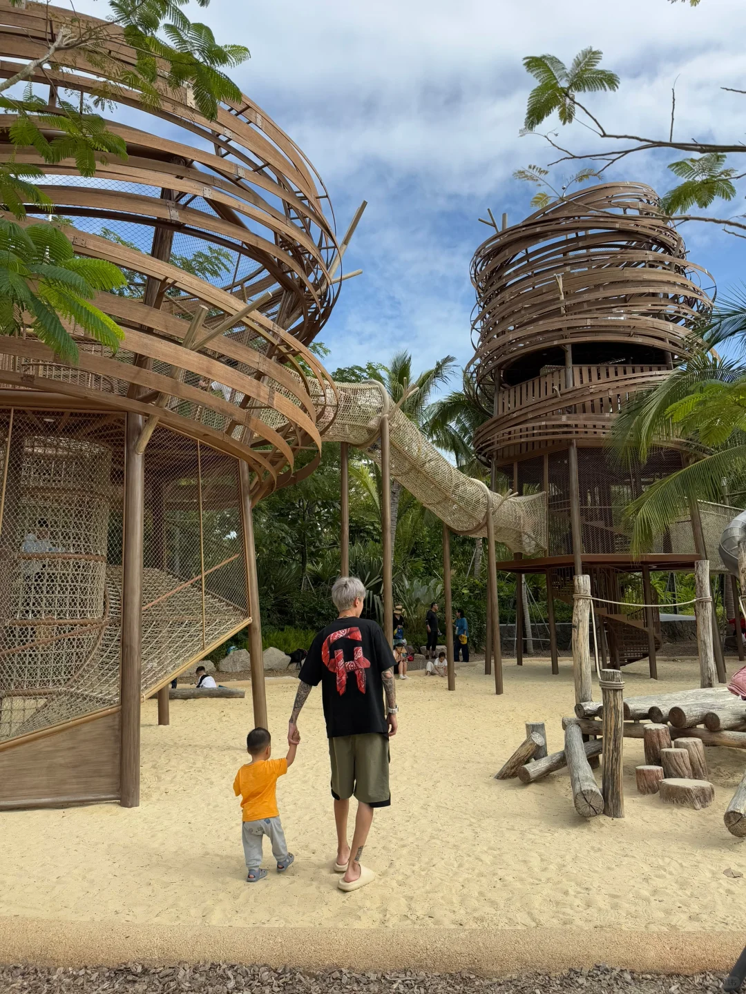 三亚生态公园…果然100岁以下儿童都适合！！