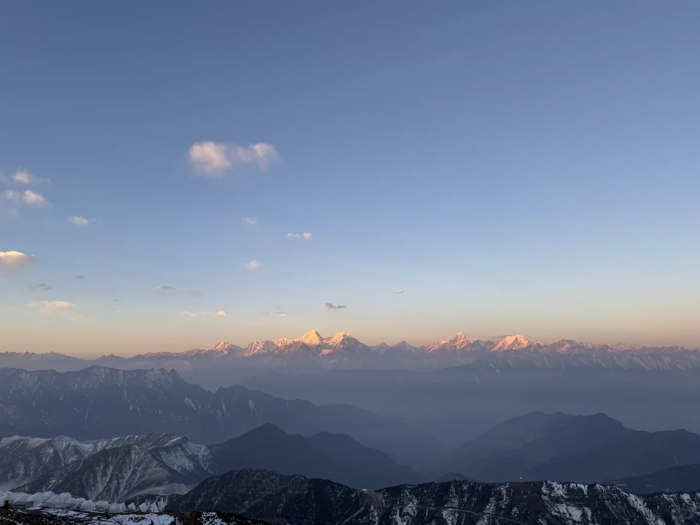 不枉此行，看雪山去了⛰️