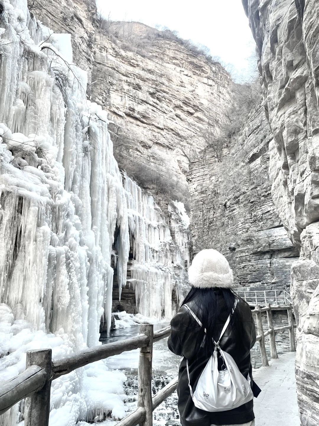 安阳｜冬季旅游和冰挂瀑布📷