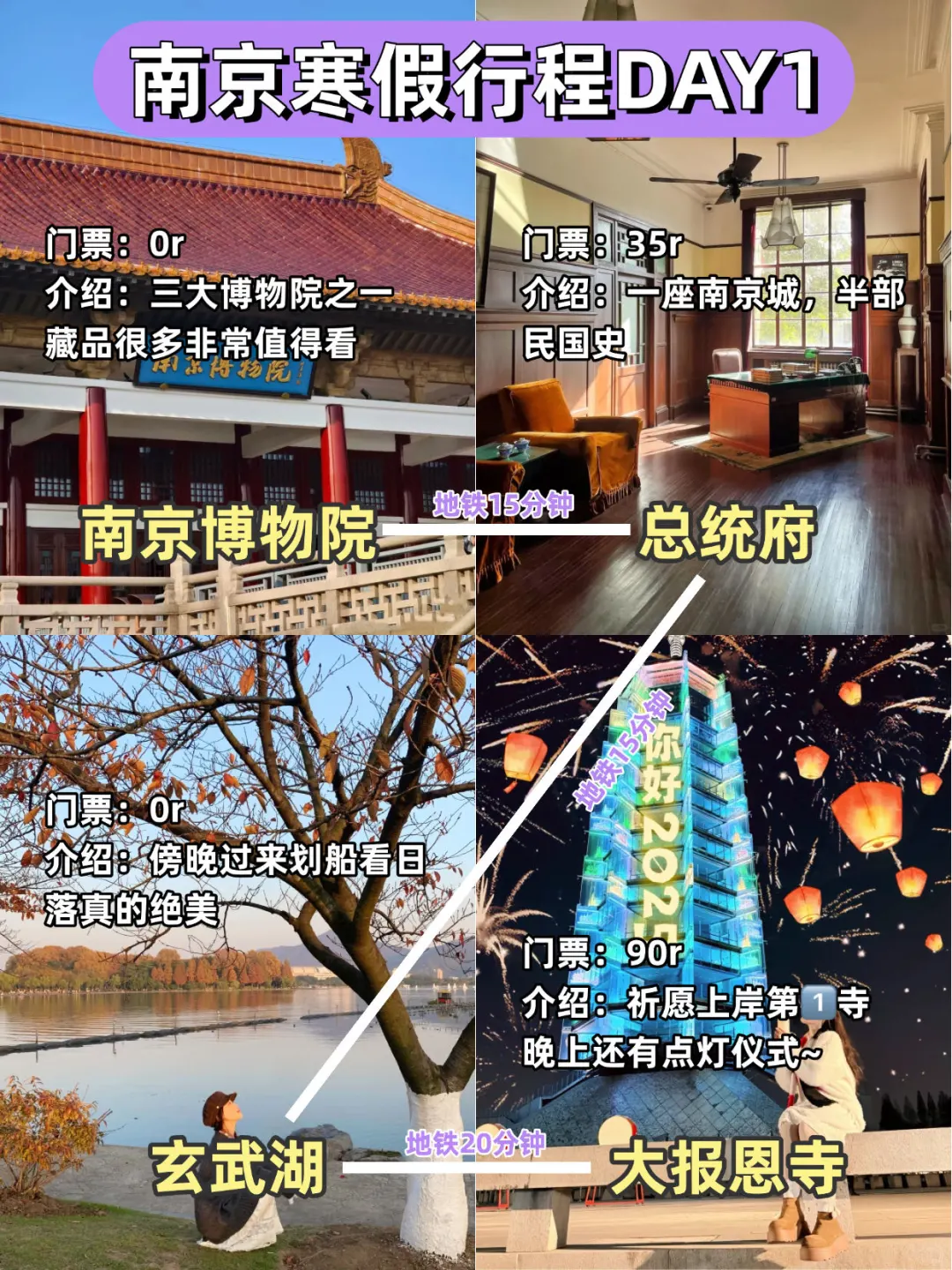 被土著男友熬夜整理的南京旅游攻略感动哭😭