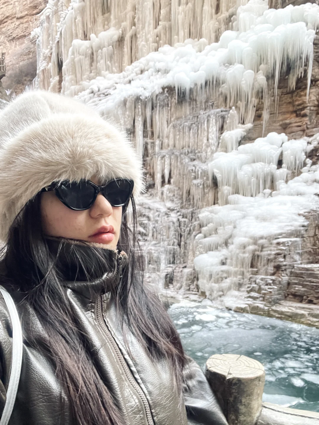 安阳｜冬季旅游和冰挂瀑布📷