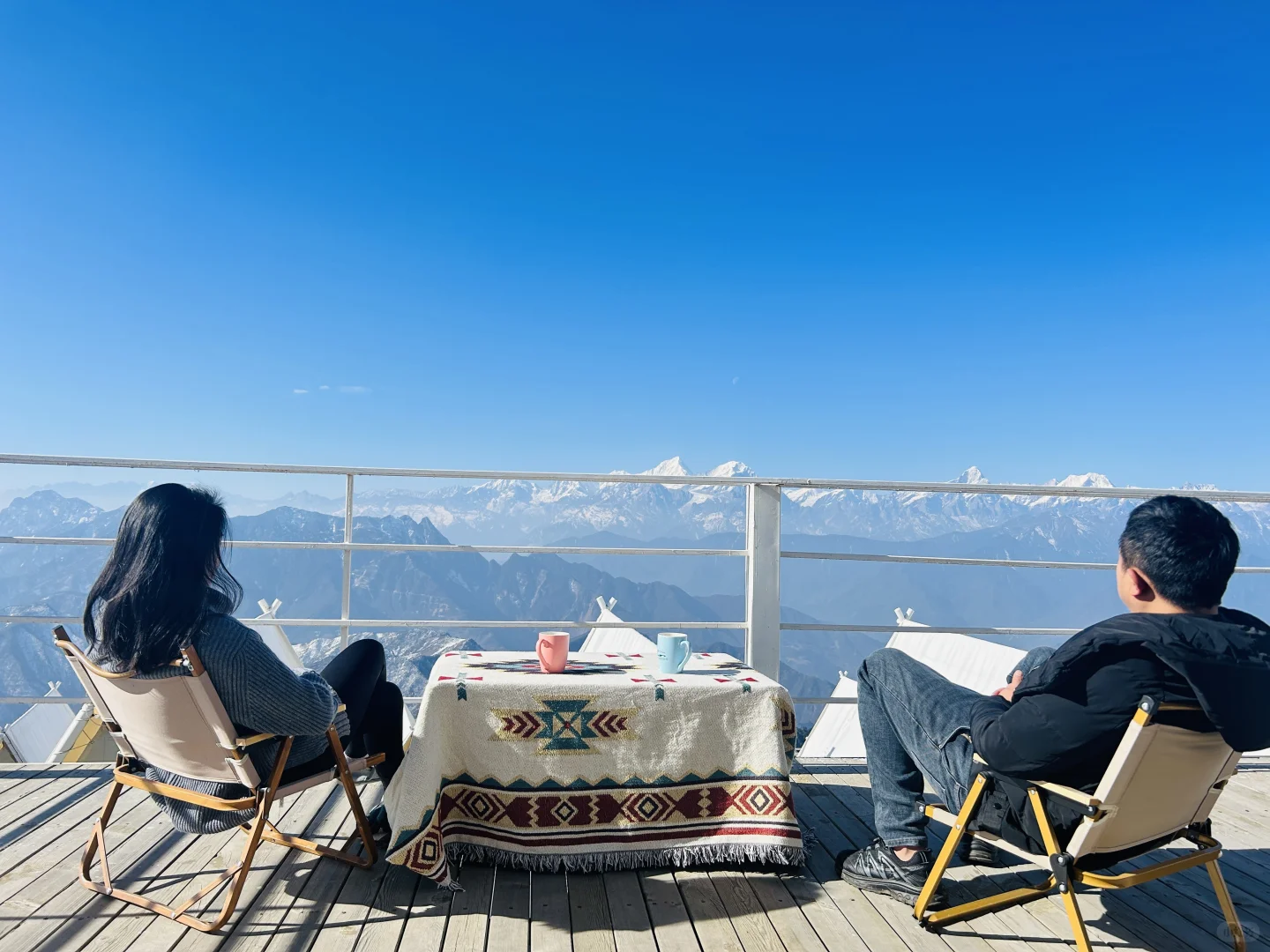 不枉此行，看雪山去了⛰️