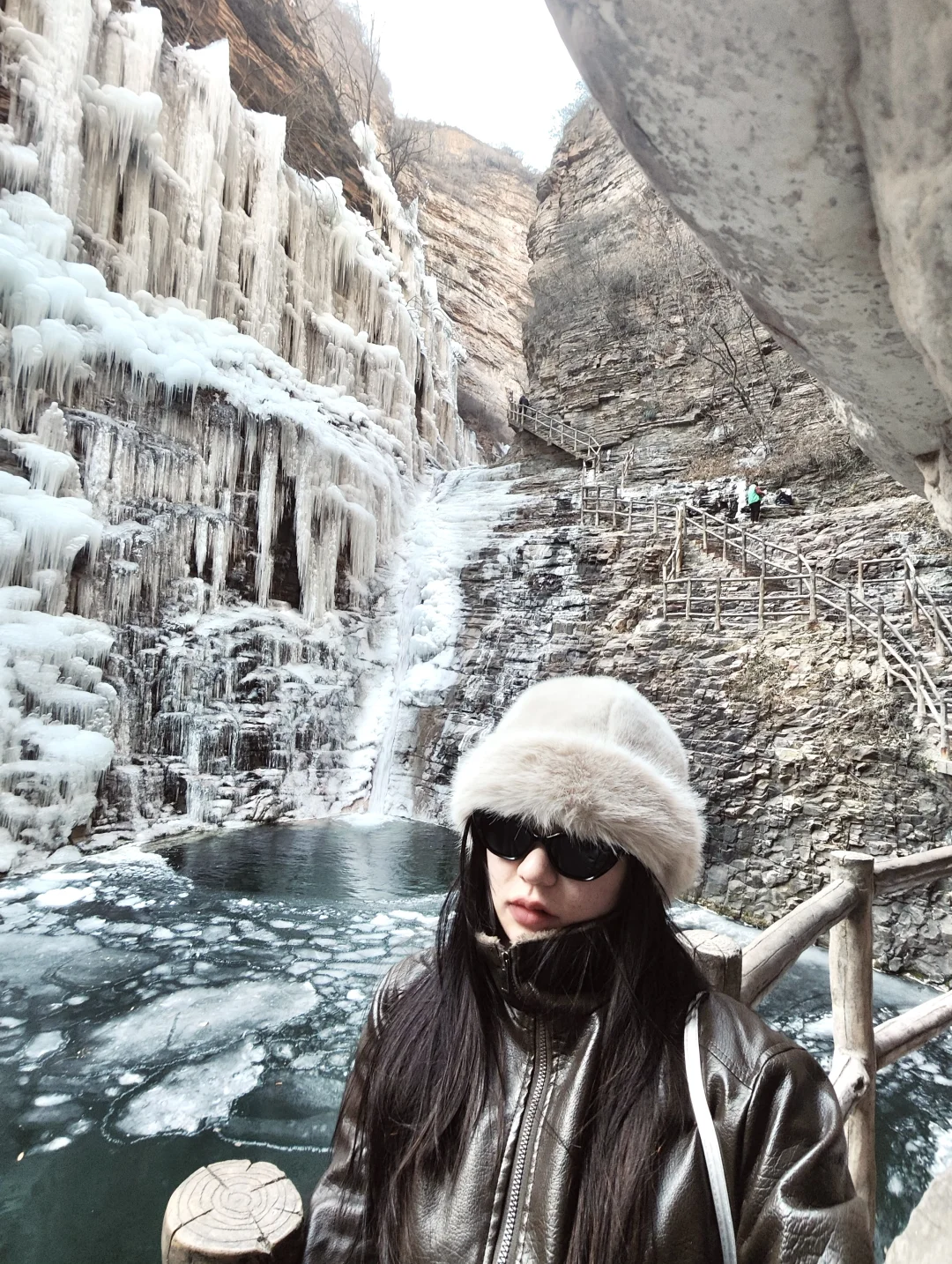 安阳｜冬季旅游和冰挂瀑布📷