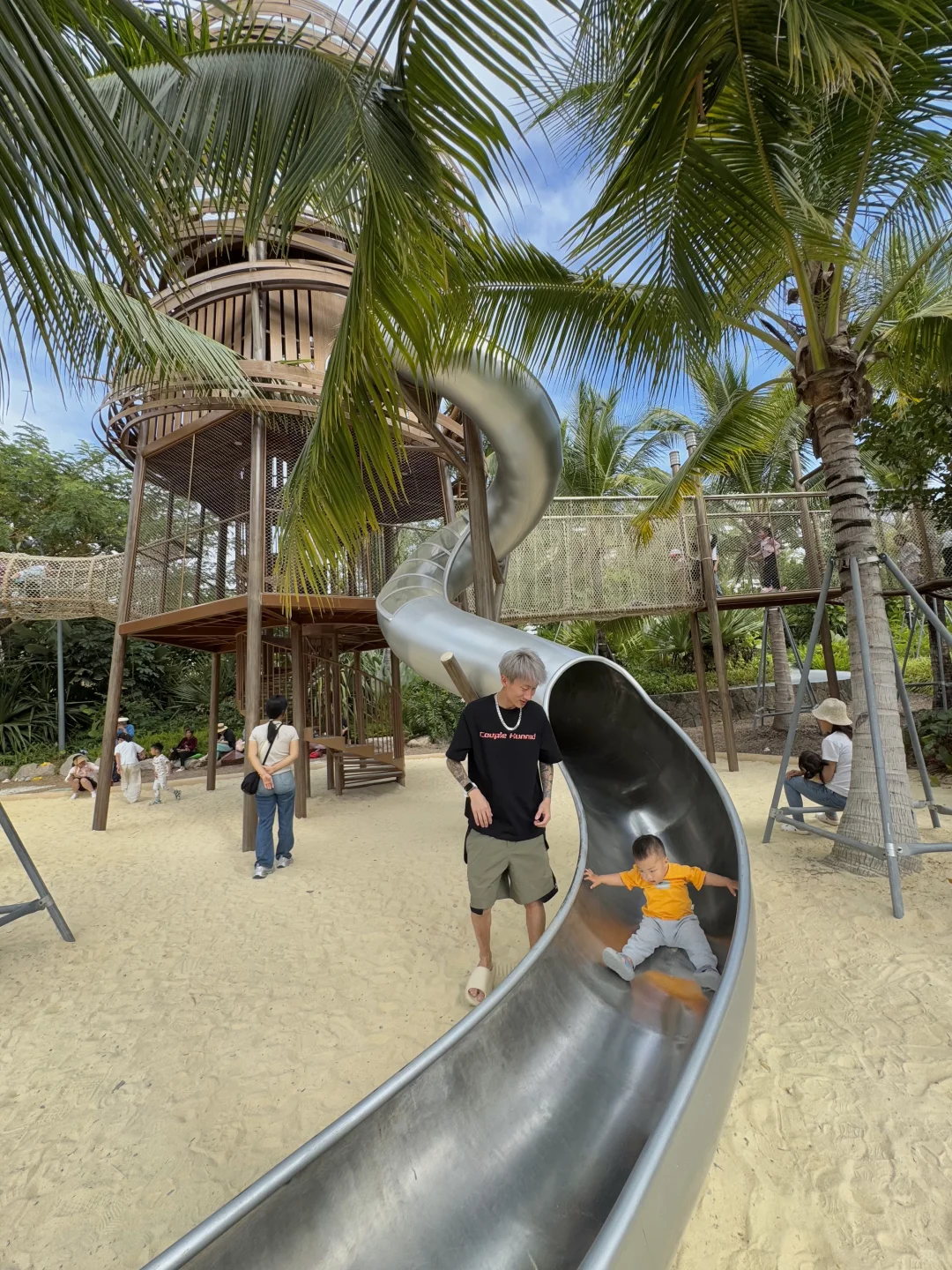 三亚生态公园…果然100岁以下儿童都适合！！