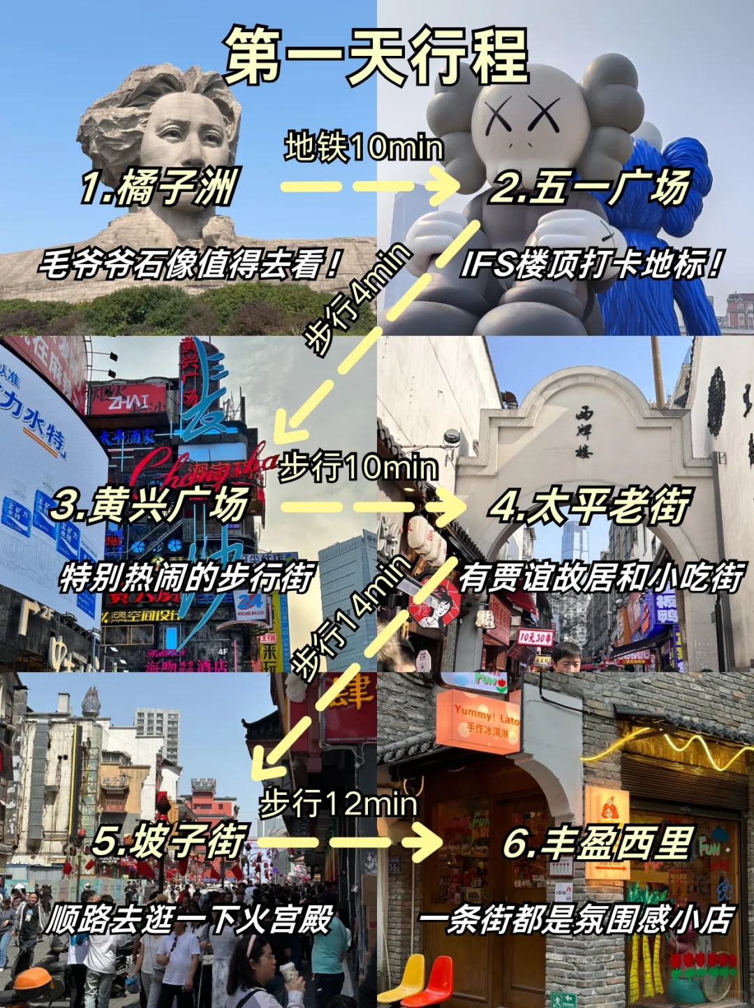 长沙旅游攻略🥹3天2晚不绕路行程＋旅游建议！