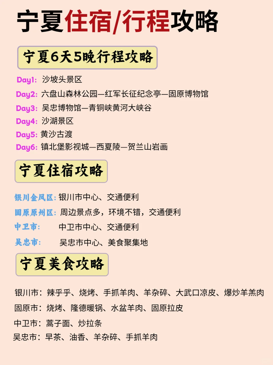 确定了，春节去宁夏旅游🗺️秒懂地图已安排‼️