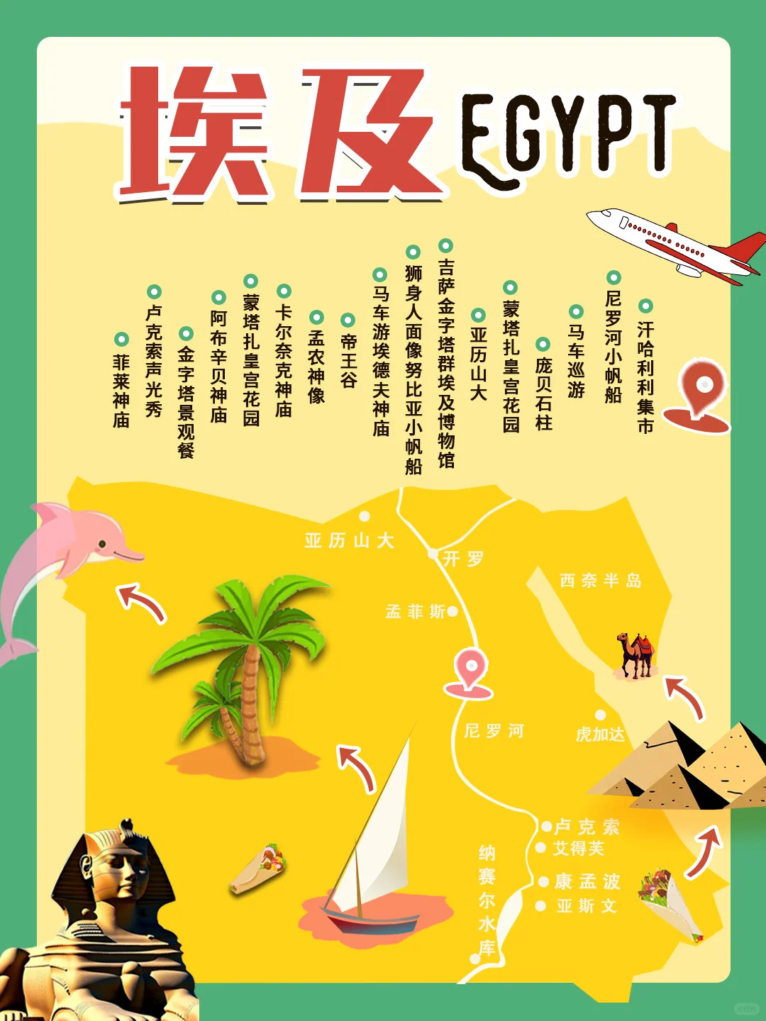 读完这篇旅游攻略再去埃及，体验next level